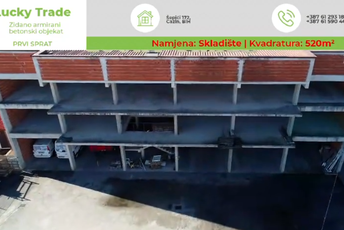 STAMBENO–POSLOVNO–SKLADIŠNI KOMPLEKS – LUCKY CAZIN