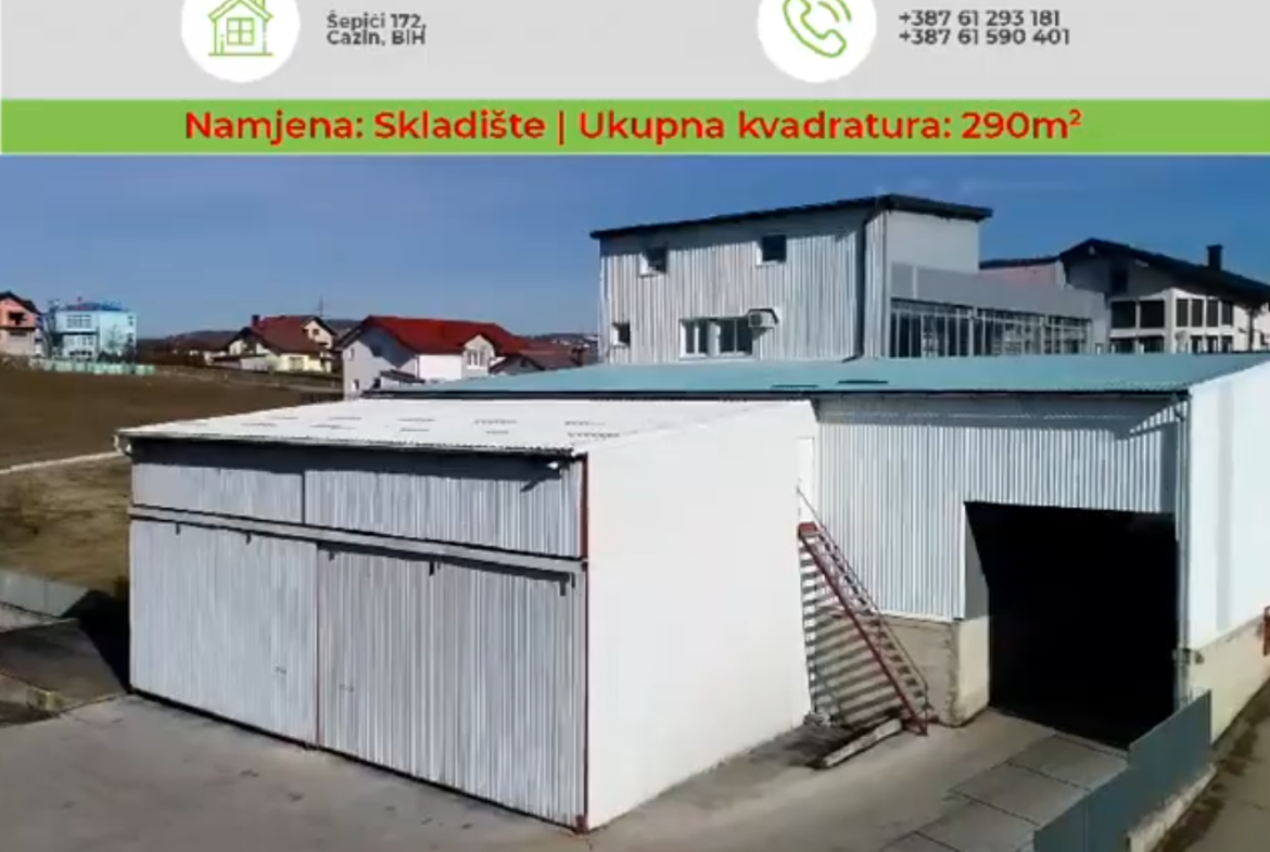 STAMBENO–POSLOVNO–SKLADIŠNI KOMPLEKS – LUCKY CAZIN